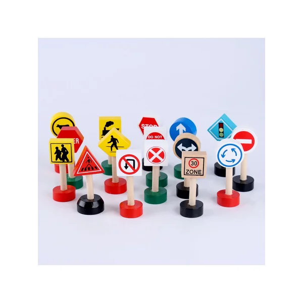 Игровой набор деталей для Ж/Д Указательные знаки