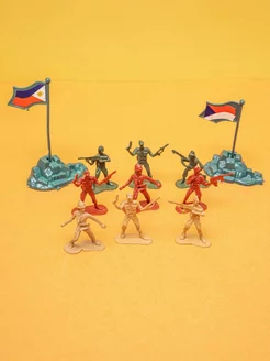 Солдатики набор пластмассовые игрушки для мальчиков Армия Умелец я 221537792 купить за 234 ₽ в интернет‑магазине Wildberries