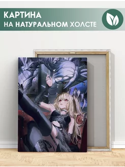 Картина Миса, Тетрадь смерти Death Note 20х30 см