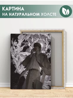 Картина Ягами Лайт, Тетрадь смерти Death Note (1) 20х30 см