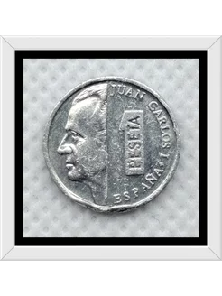 1 песета, 1989-2001 гг, Испания