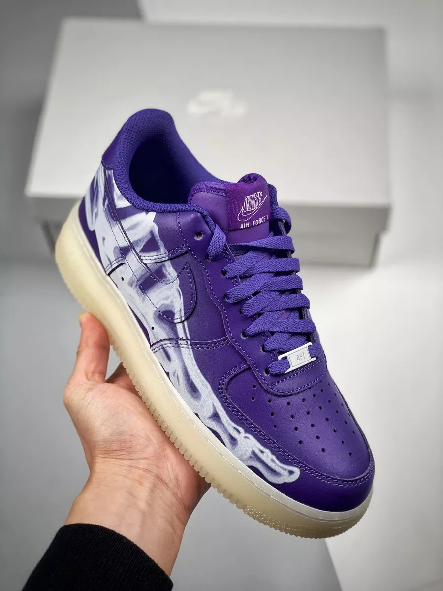 Air Force 1 Skeleton Low Purple Nike 221590089 4 512 Wildberries