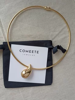 Колье чокер обруч капля Comeete Jewelry 221603631 купить за 614 ₽ в интернет-магазине Wildberries