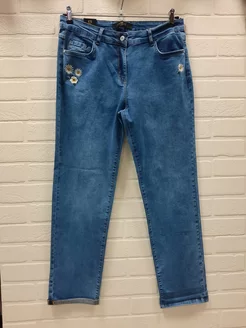 джинсы большие размеры Line style 221633645 купить за 6 104 ₽ в интернет-магазине Wildberries