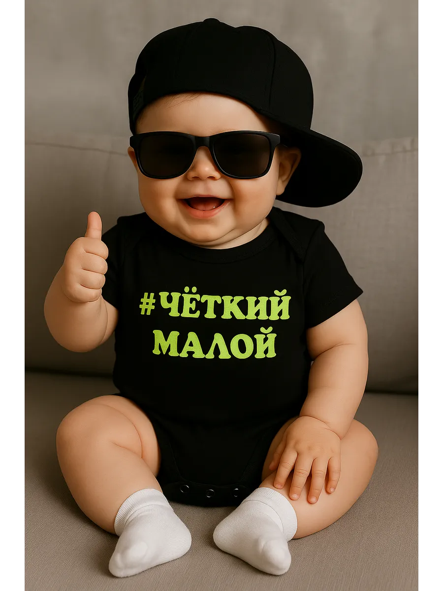 Боди для малышей новорожденных Четкий малой