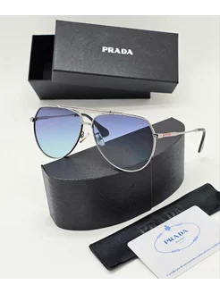 Солнцезащитные очки Prada polarized PRADA 221697456 купить за 1 914 ₽ в интернет-магазине Wildberries