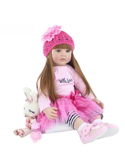 Силиконовая Реалистичная Кукла-младенец, 60 см BZDOLL 221698523 купить за 2 885 ₽ в интернет-магазине Wildberries