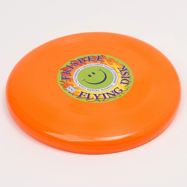Летающая тарелка "Фрисби" оранжевый, 23 см