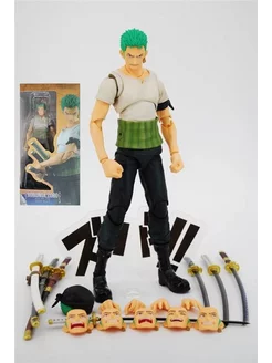 Фигурка Ван Пис Ророноа Зоро One Piece Zoro Roronoa (18см) бренда нет 221705799 купить за 1 655 ₽ в интернет-магазине Wildberries