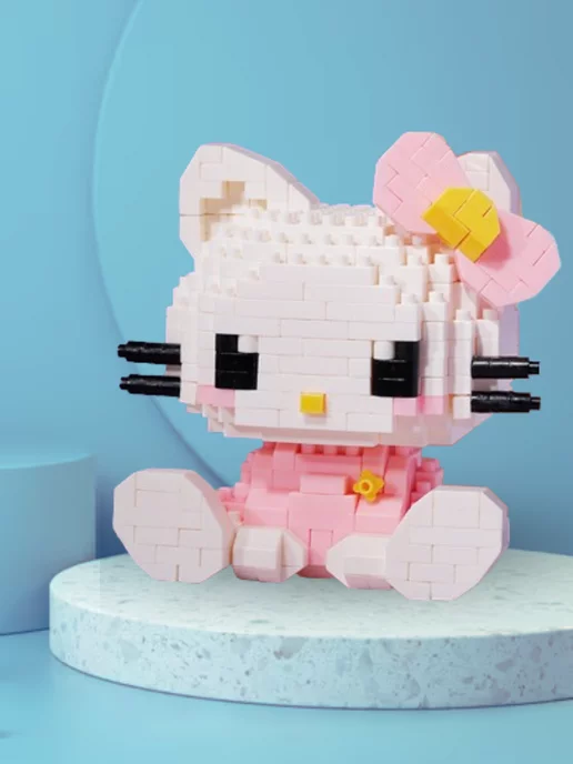 3D Блокс Мини Конструктор 3d Hello Kitty lego