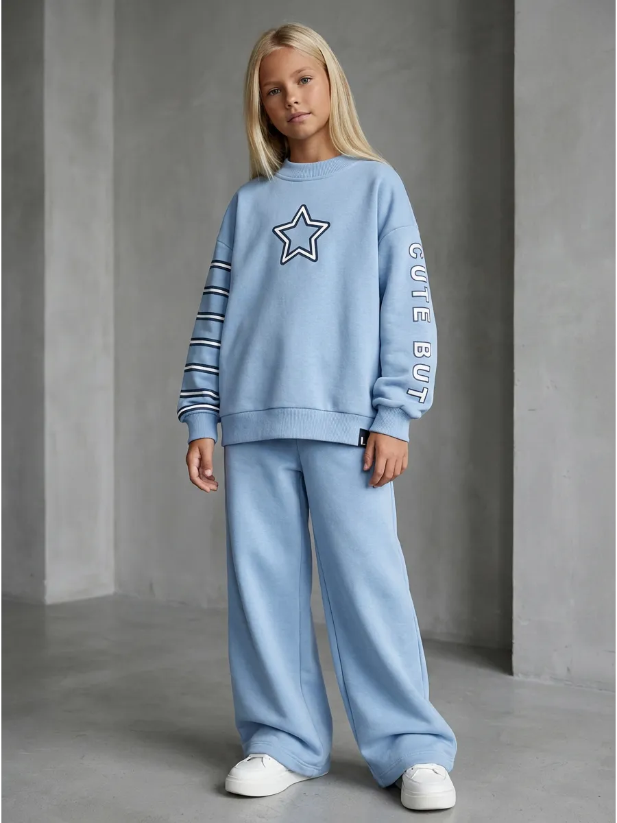 Свитшот + брюки, Blue Blizzard 15-4009
