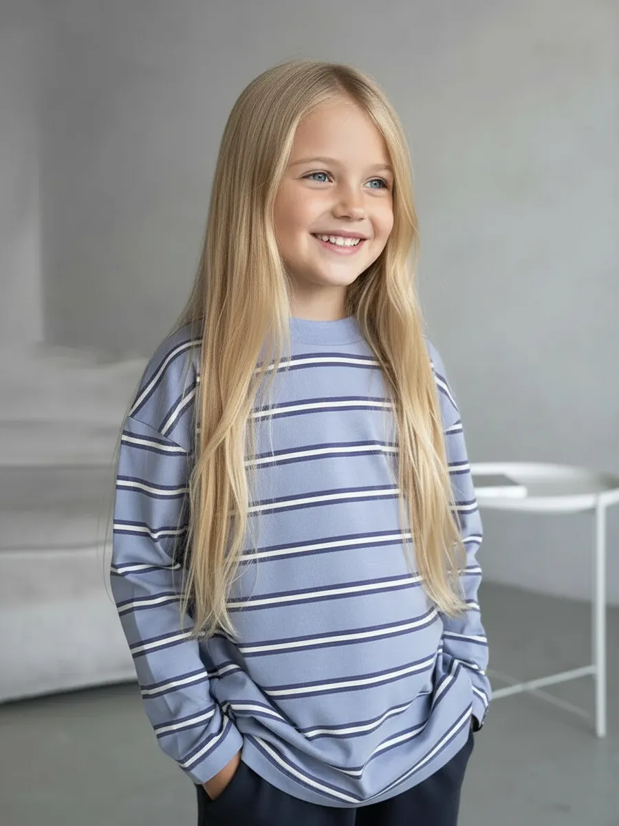 Лонгслив, Blue Blizzard 15-4009