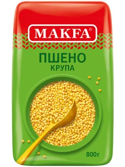 Пшено MAKFA шлифованное высший сорт 800г