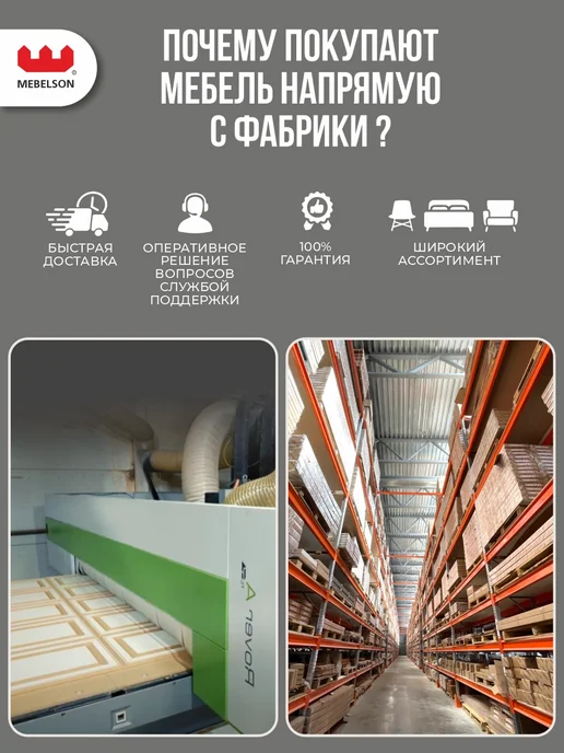Mebelson Тумба прикроватная "Софи 2", 48x58 см,латте, 48x58 см, фото 3