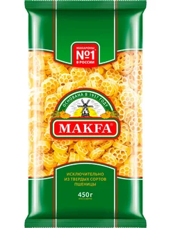 Макароны Makfa цветочки группа А 450 г