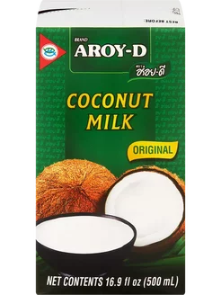 Кокосовое молоко Aroy-D Coconut Milk 17-19% 500мл