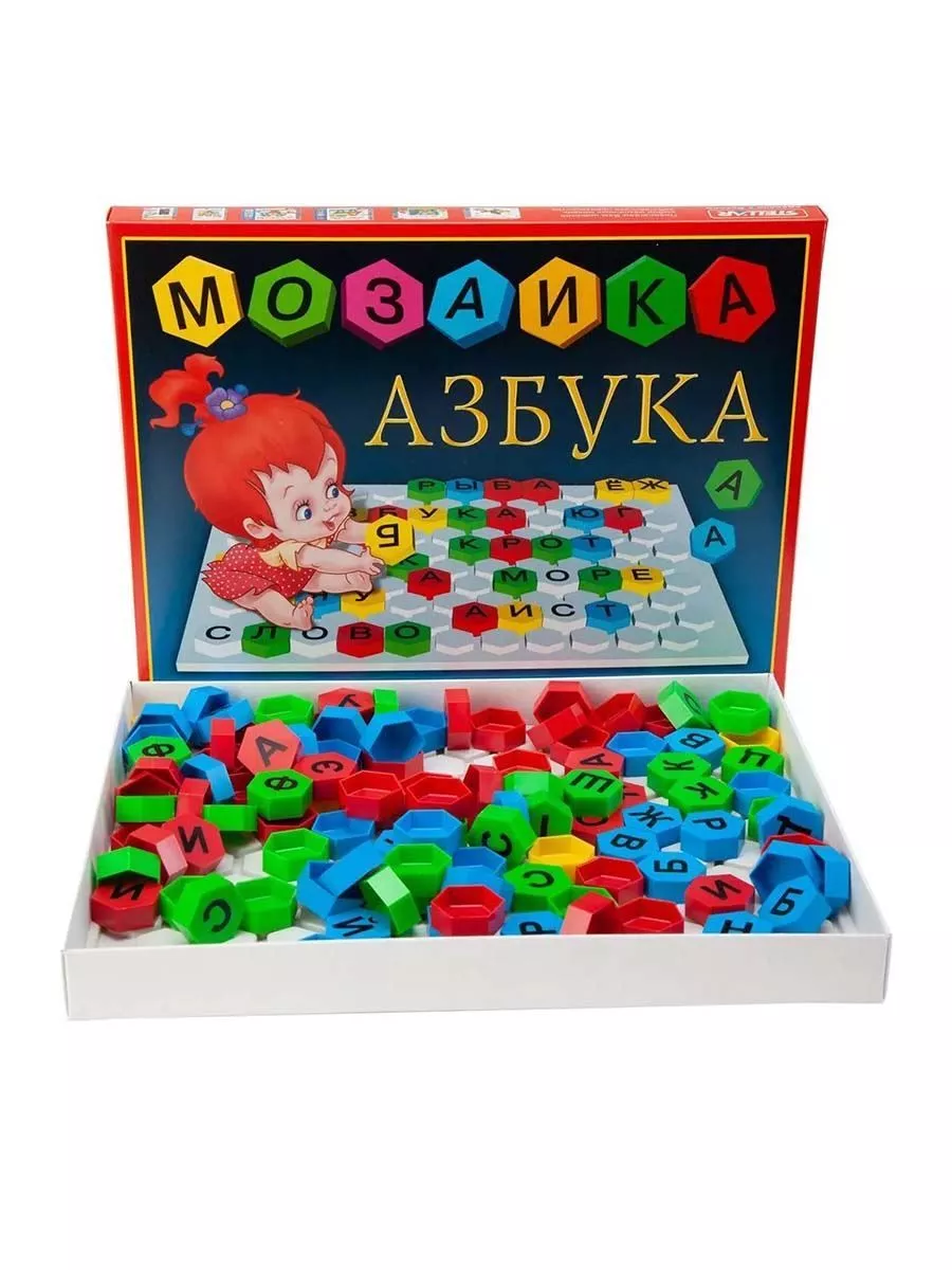 Развивающая мозаика Азбука для малышей