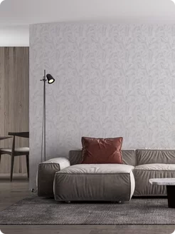 Обои бумажные влагостойкие имитация ткани Фантом21 - 4 рулона. Купить обои на стену. Изображение 6