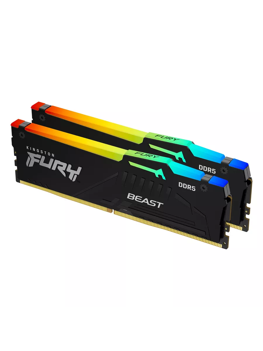 Kingston Оперативная память Fury Beast EXPO RGB [2x8ГБ] 16 ГБ