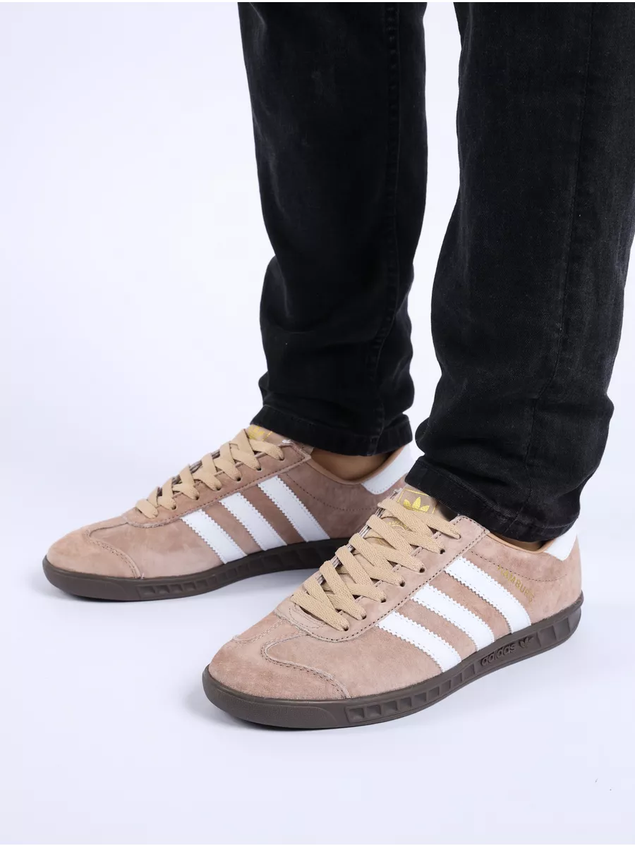 Adidas brown hamburg on sale