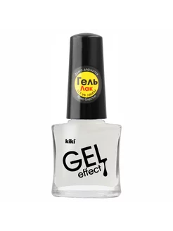 Лак для ногтей эффект геля Gel Effect, тон 034 белый Kiki 222017910 купить за 147 ₽ в интернет-магазине Wildberries