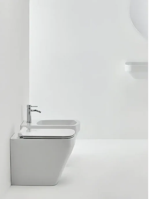 SIMAS Унитаз приставной BADEN-BADEN BB 01 bia, с крышкой, белый, фото 2
