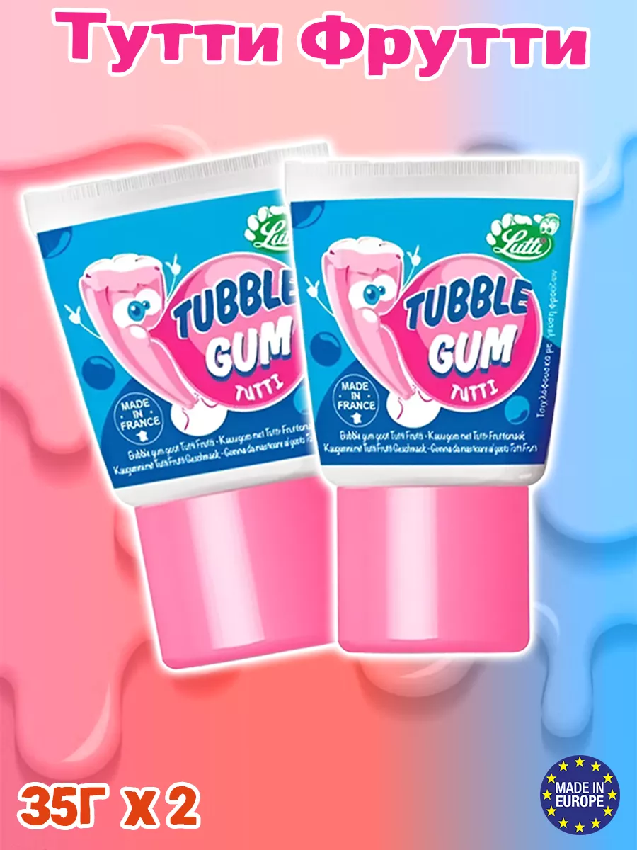 Жевательная резинка Tubble Gum Tutti Тутти Фрутти