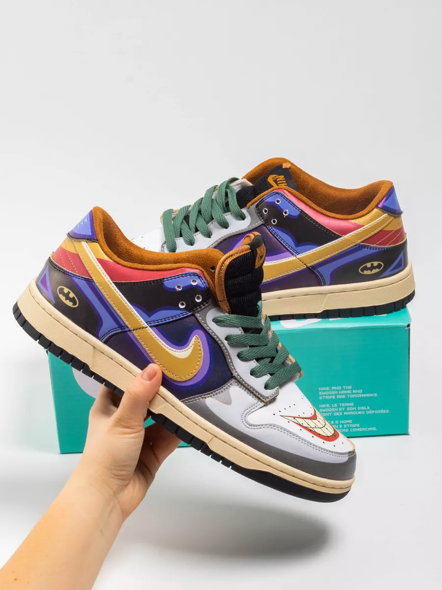 SB Batman x Joker Dunk Low Custom Nike Wildberries 222105007