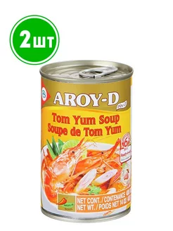 Суп Том Ям Tom Yum Soup Aroy-D 400 гр. ж б 2шт