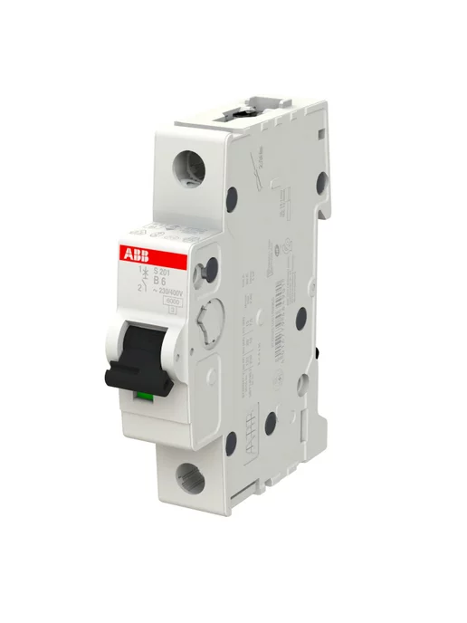 abb Автомат 63A, автоматический выключатель 1P SH201 C, черный, фото 5