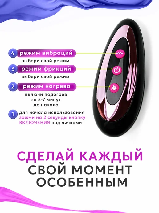 Intimate X Самый реалистичный член резиновый с нагревом и пультом, вариант, фото 8