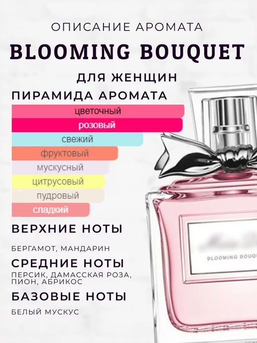 MARIS PARFUM Распив духов по мотивам Blooming Bouquet, 6 мл, фото 2