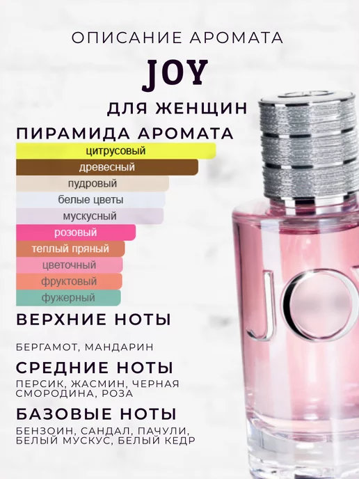MARIS PARFUM Распив духов по мотивам Joy, 30 мл, фото 2