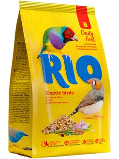 Корм для экзотических птиц амадинов Exotic Birds 500 г RIO 222146286 купить за 304 ₽ в интернет-магазине Wildberries