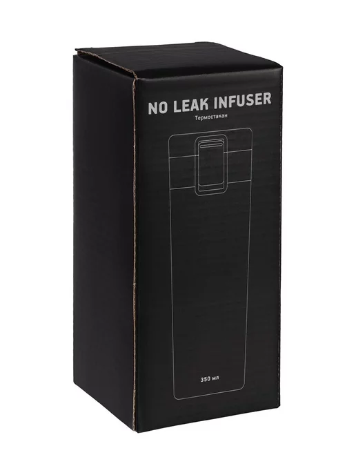 molti Термокружка с ситечком No Leak Infuser 350 мл. черный, 350 мл, фото 8