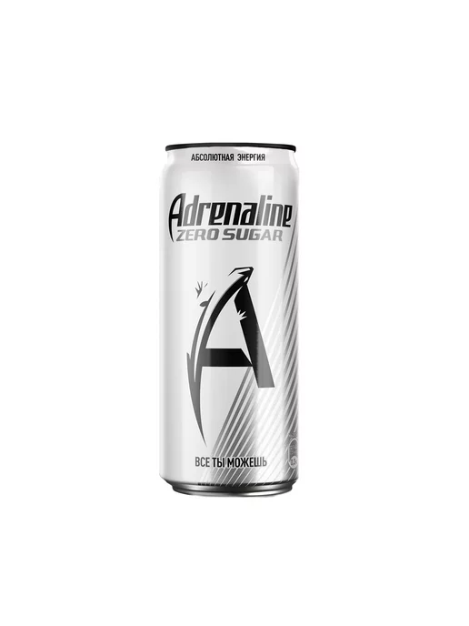 ADRENALINE Энергетик Zero Sugar Маракуйя без сахара 12 шт по 0.25л, 12 шт, 0,25 л, фото 5