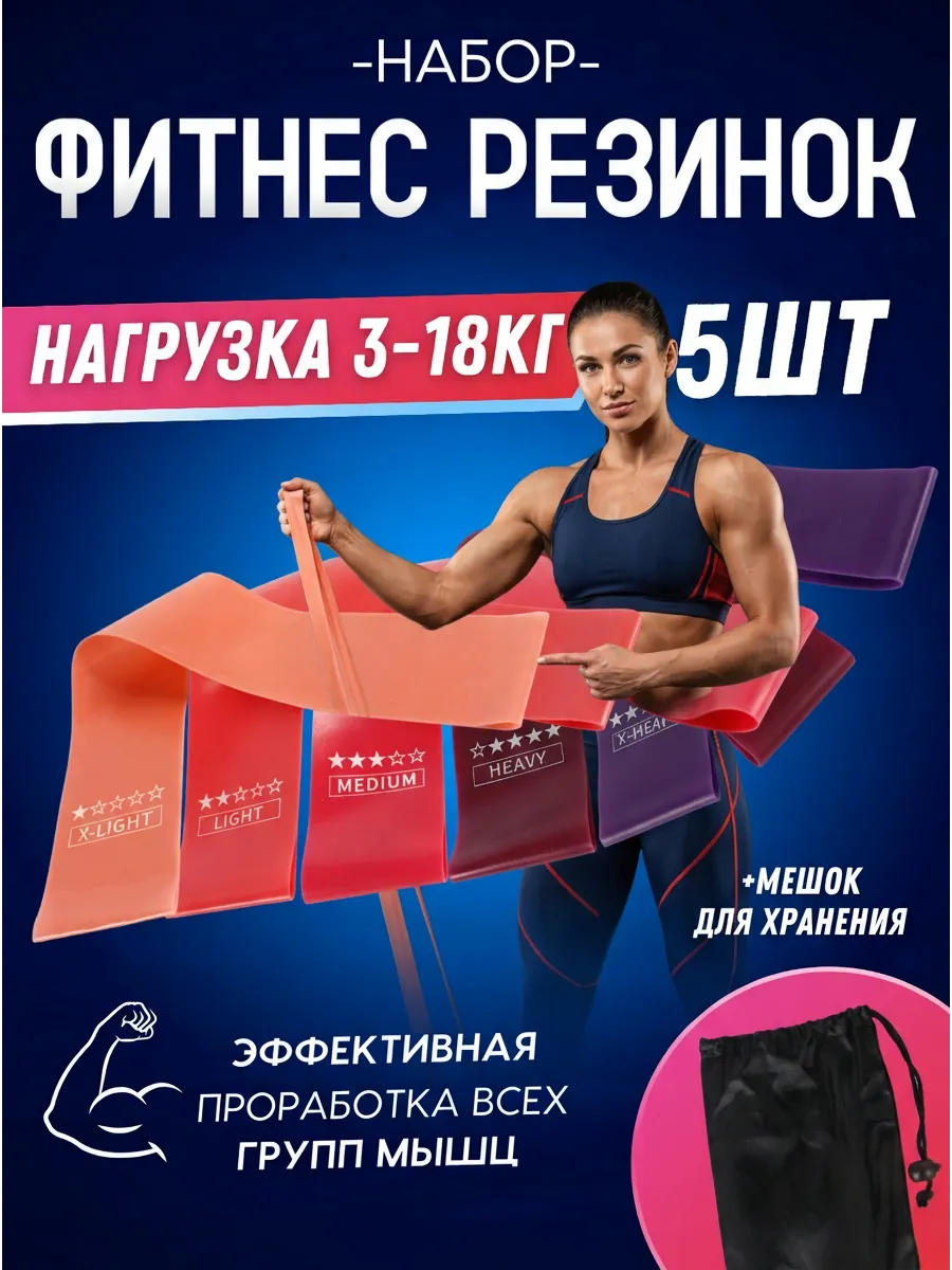 Резинки для фитнеса