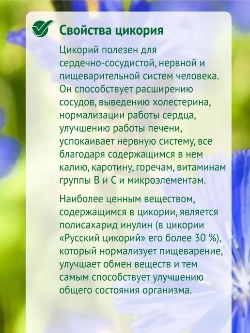 Русский цикорий Цикорий растворимый с какао 130 г, 130 г, фото 2