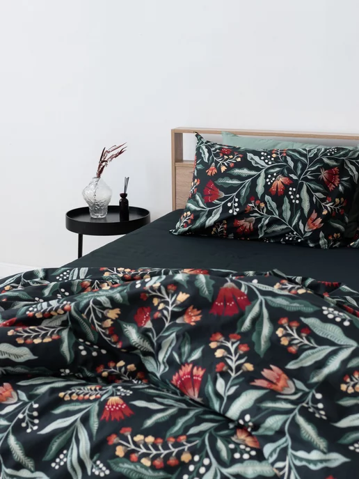 Feresa hygge Пододеяльник 2 спальный 200х220см Гарасу, черный, фото 3