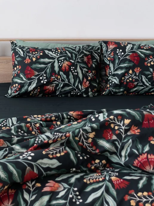 Feresa hygge Пододеяльник 2 спальный 200х220см Гарасу, черный, фото 4