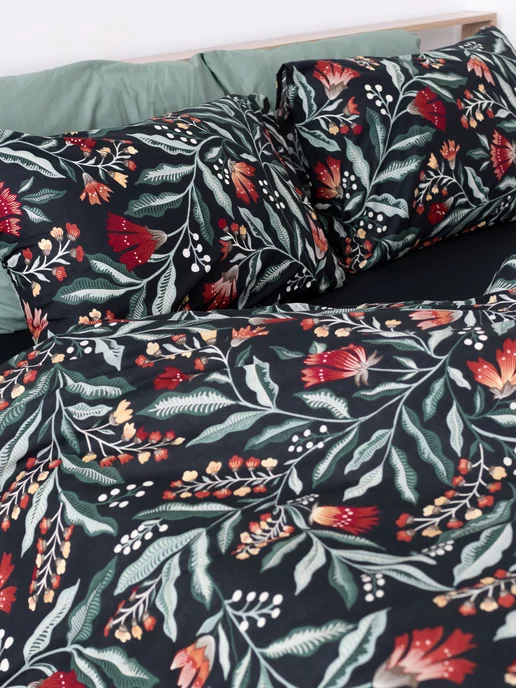 Feresa hygge Пододеяльник 2 спальный 200х220см Гарасу, черный, фото 5