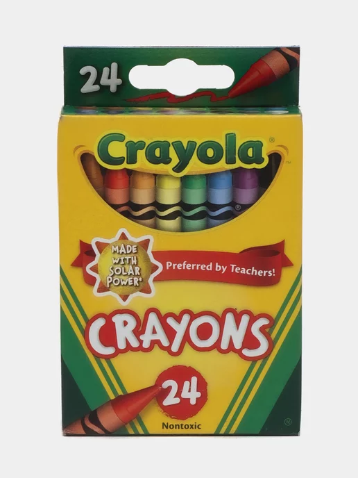 Crayola Crayons набор карандашей, 24 шт