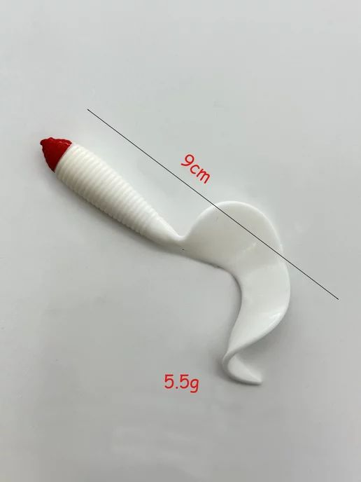 SkyFish Рыбки силиконовые набор 9cm, белый, фото 3