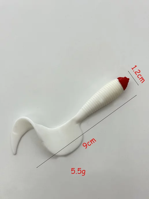SkyFish Рыбки силиконовые набор 9cm, белый, фото 4