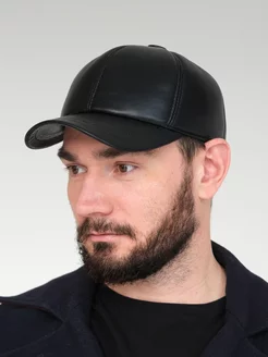 Кожаная бейсболка черная HATS STORE 222203232 купить за 4 405 ₽ в интернет-магазине Wildberries