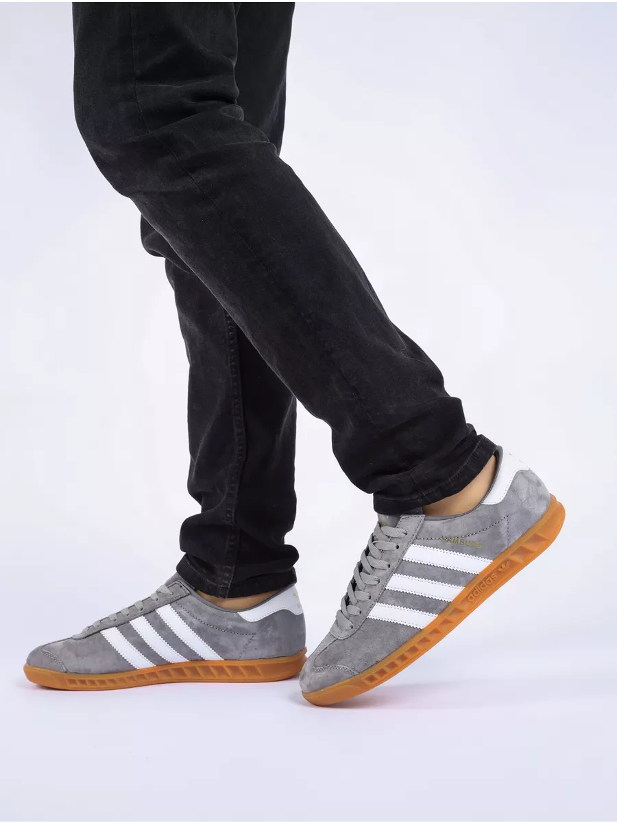 Adidas hamburg grey mens online