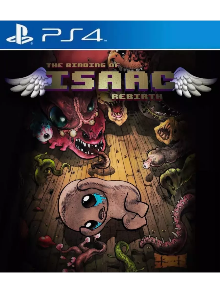 Игра The binding of isaac rebirth PS4 PS5 Игра Связывание Исаака:  Возрождение 222232192 купить за 3 102 ₽ в интернет-магазине Wildberries