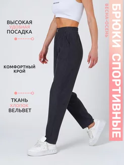 Брюки спортивные фактурный вельвет Banvanshop 222265106 купить за 1 005 ₽ в интернет-магазине Wildberries