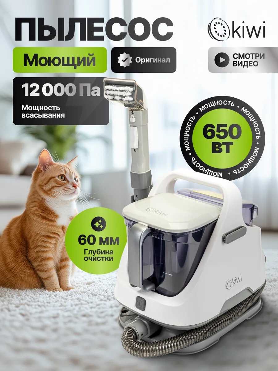 Моющий пылесос для...
