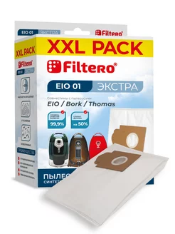 Мешки для пылесоса EIO 01 XXL Pack Экстра, 8 шт. + фильтр